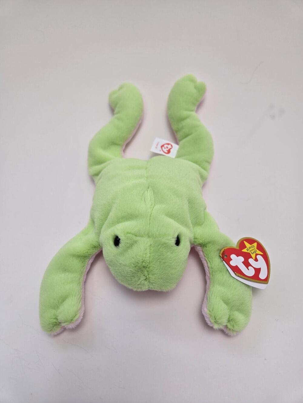 Ty Beanie Baby Legs the Frog 30th Anniversary Beanie Baby Series! (6 inch)